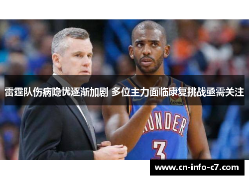 雷霆队伤病隐忧逐渐加剧 多位主力面临康复挑战亟需关注